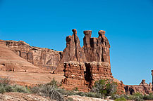 The Three Gossips, Arches National Park, UT