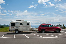 Trailer at Fundy National Park