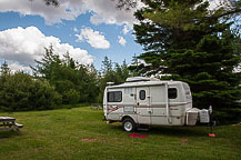 Site 115, Ponderosa Pines Campground, Hopewell Rock, NB