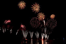 Oswego Harborfest Fireworks 2009