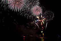 Oswego Harborfest Fireworks, 2009