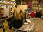 Alumni Denise Grillo talks about props at the Roundabout prop shop