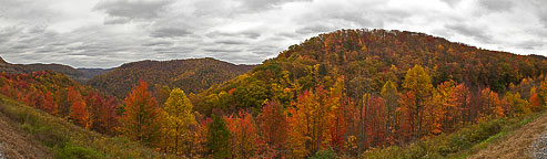 Along US 19 in West Virginia