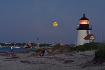 Brant Point lighthouse, Nantucket, MA