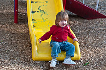 Valerie at the Playground