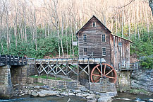 The Grist Mill at Babcock State Park, West Virginia