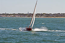 Sailing from nantucket